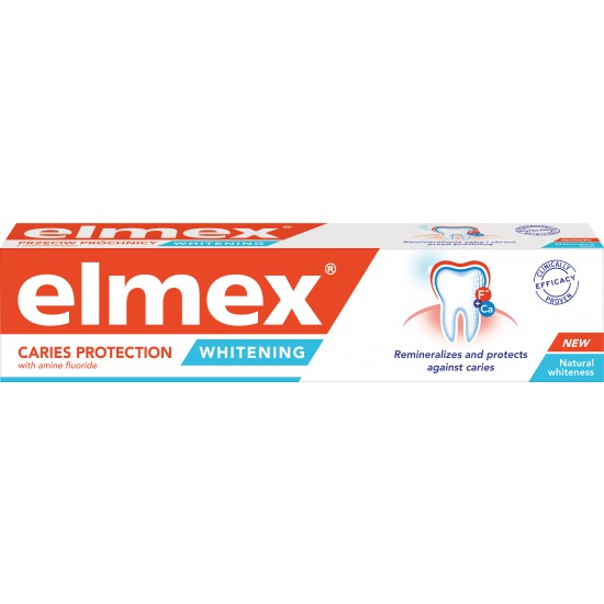 Elmex ZP Anticaries Whitening 75ML | Kosmetické a dentální výrobky - Dentální hygiena - Zubní pasty Elmex ZP Anticaries Whitening 75ML | Kosmetické a dentální výrobky - Dentální hygiena - Zubní pasty